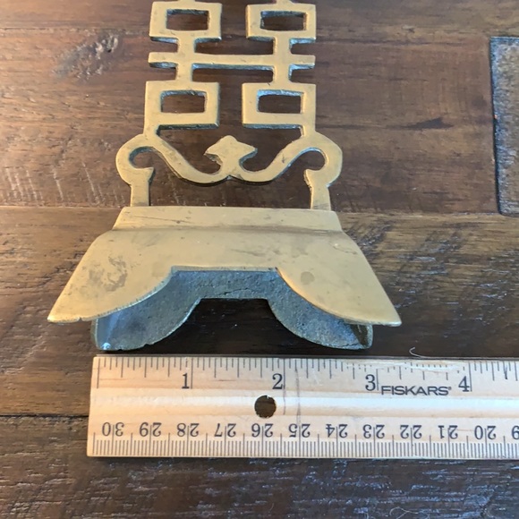 BRASS CANDLE HOLDER - Picture 8 of 8